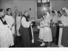 Bow Arrow Hospital. Confirmation Service, March 1951 by the Rev Chevasse, Bishop of Rochester.