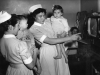 Presentation of televison sets. December 1953