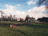 Farm Buildings on Right. 1985