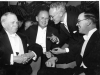 1951. Dartford Hospital Management Committee Group Ball, Crayford Town Hall. Mr Parry, Mr Durrant, Dr Henderson, Mr Warburton