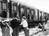 1959, July. Southfleet Station, Exercise Orange, an emergency training exercise. Holding the stretcher Thomas Crowhurst