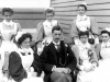Dr Ricketts on board Atlas c1900, to the right is Miss Barton