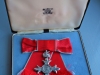 MBE Presented to Florence Dyke for her service in Smallpox Nursing