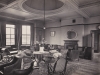 Nurses sitting room, gas lit. 1920