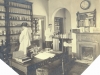 Pharmacy c.1920. Dispenser Miss Yates, Porter George May