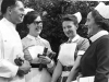 1967. Gerard Chesmore, Mary Costello, Brenda Bredo, Matron Couzins