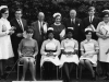 1967. Standing Mr Chesmore, Miss Costello, T Constable, Mr Kekwick, Miss Couzins, Mr C A Joyce, Michael Freyre, unknown, Miss Bredo. Seated Miss Simmonds, unknown, unknown, unknown.