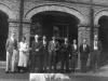 The Southern 1936. Mr Hook (with pipe in hand, Hospital Secretary until the closure in 1959, then Secretary at Joyce Green), also present was Assistant Steward Carter hand Secretary Annie Lumner.