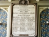 Plaque in the Dining Hall.